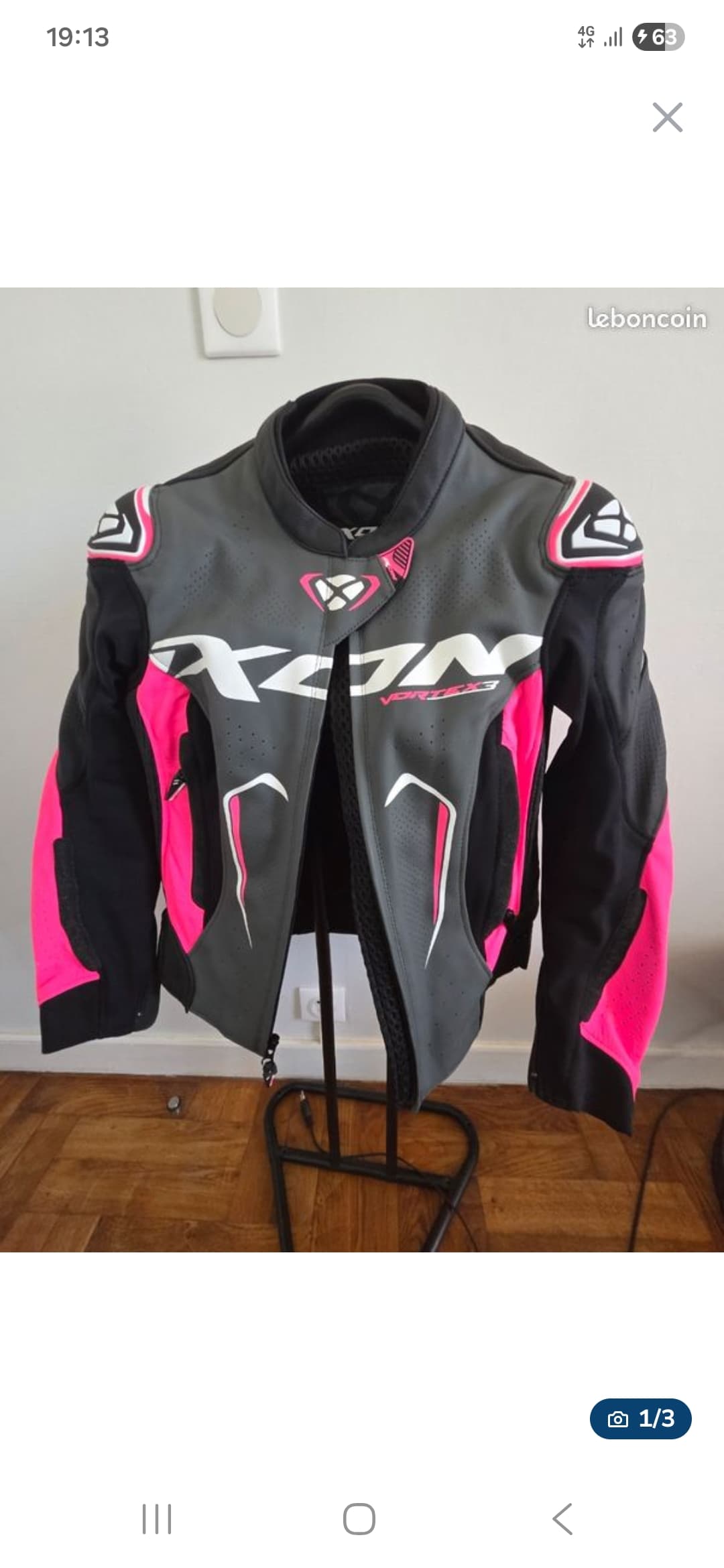 Blouson moto femme