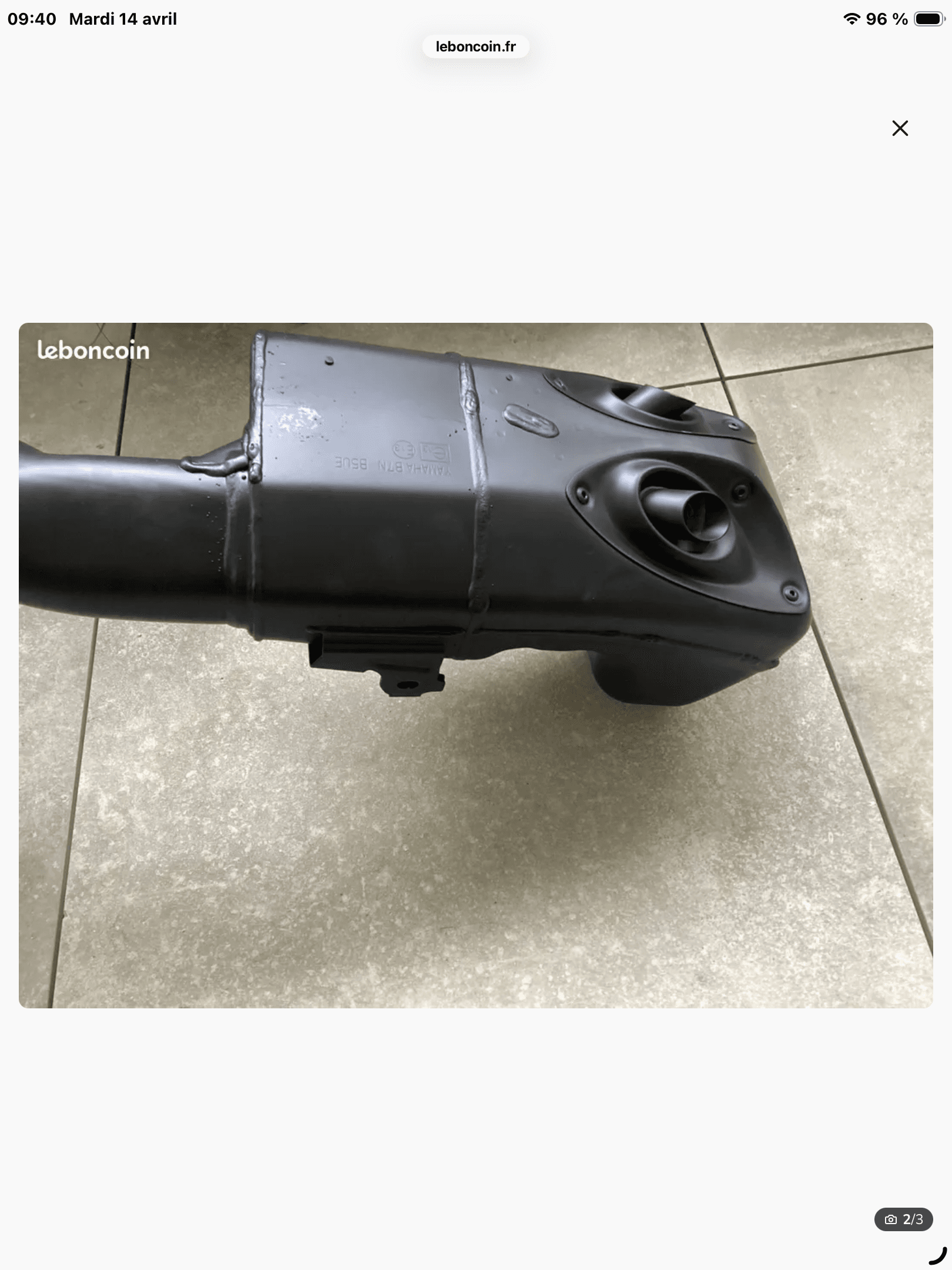 Échappement yamaha mt 09 neuf — photo 2/8