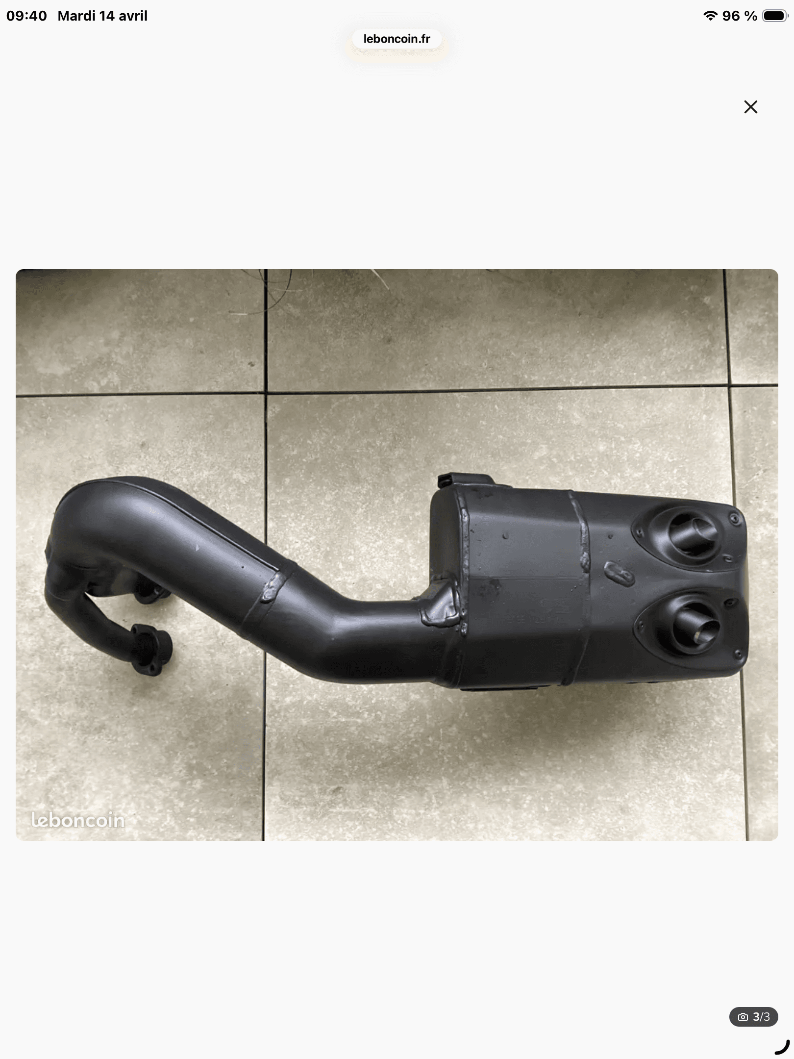 Échappement yamaha mt 09 neuf — photo 5/8