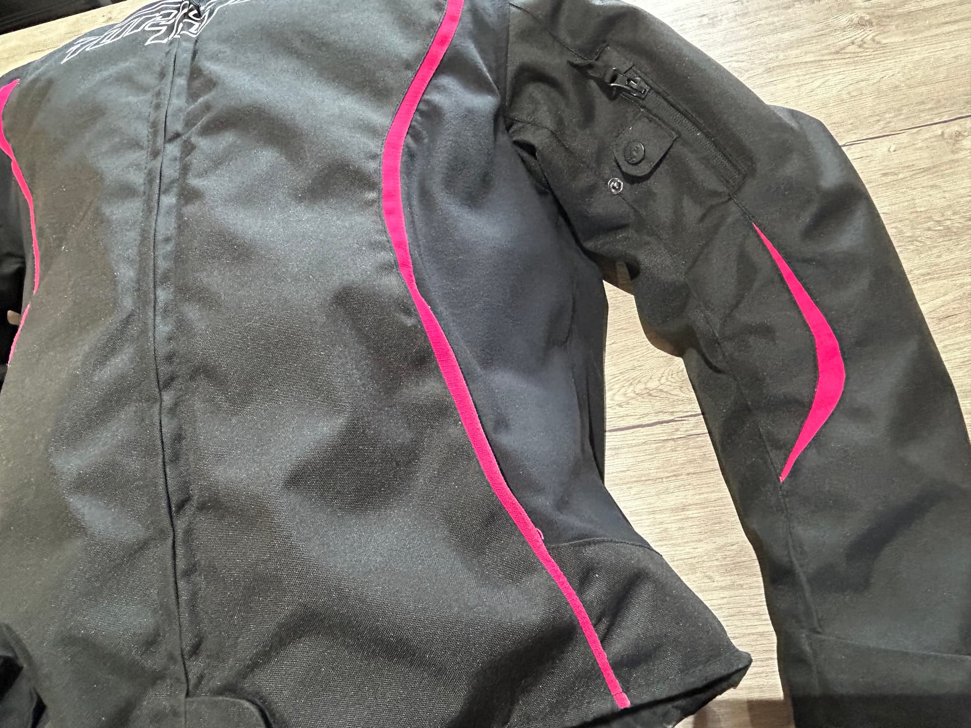 Veste moto noir/fuchsia Furygan AA taille XXL
