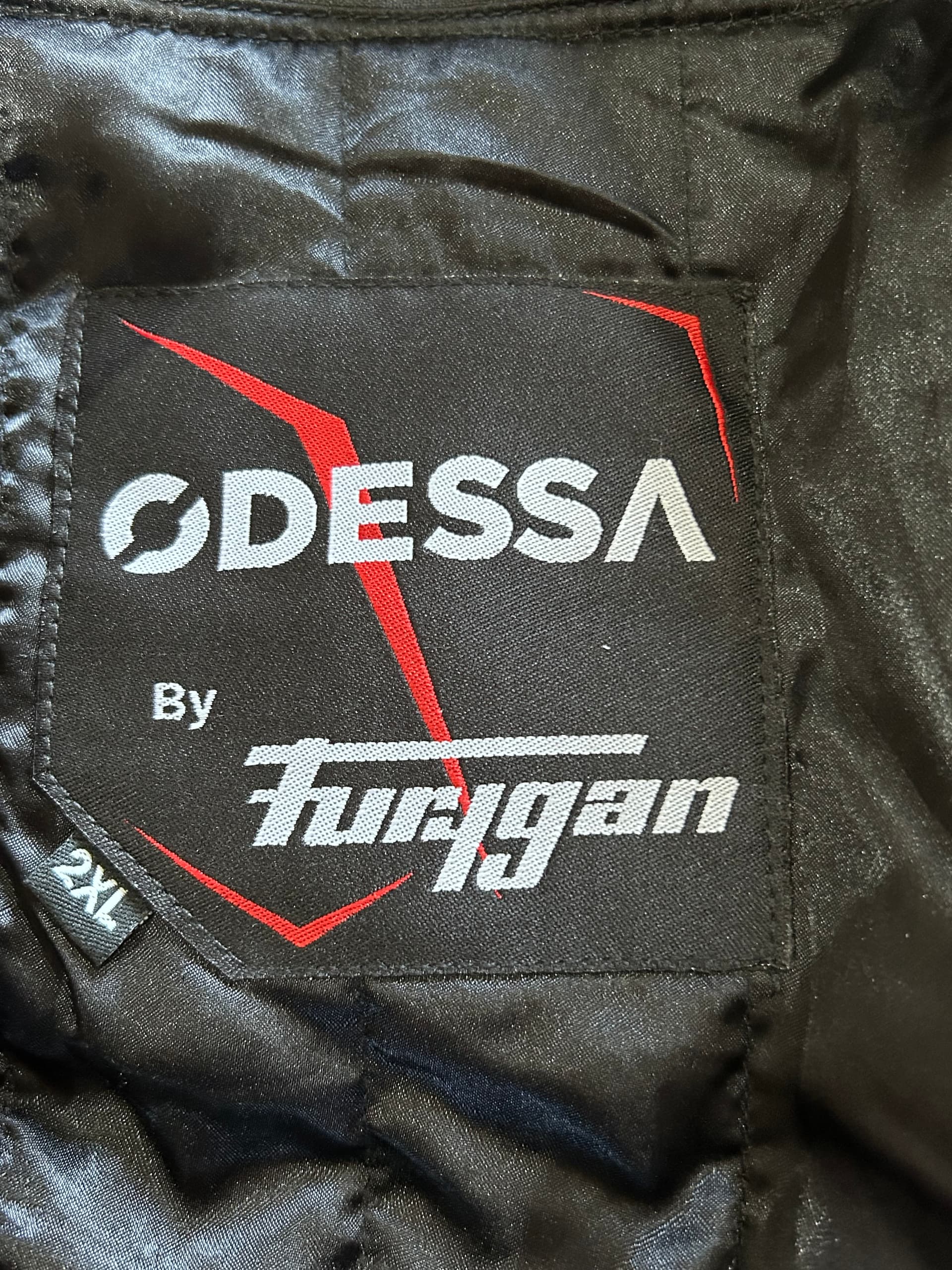 Veste moto noir/fuchsia Furygan AA taille XXL — photo 3/6