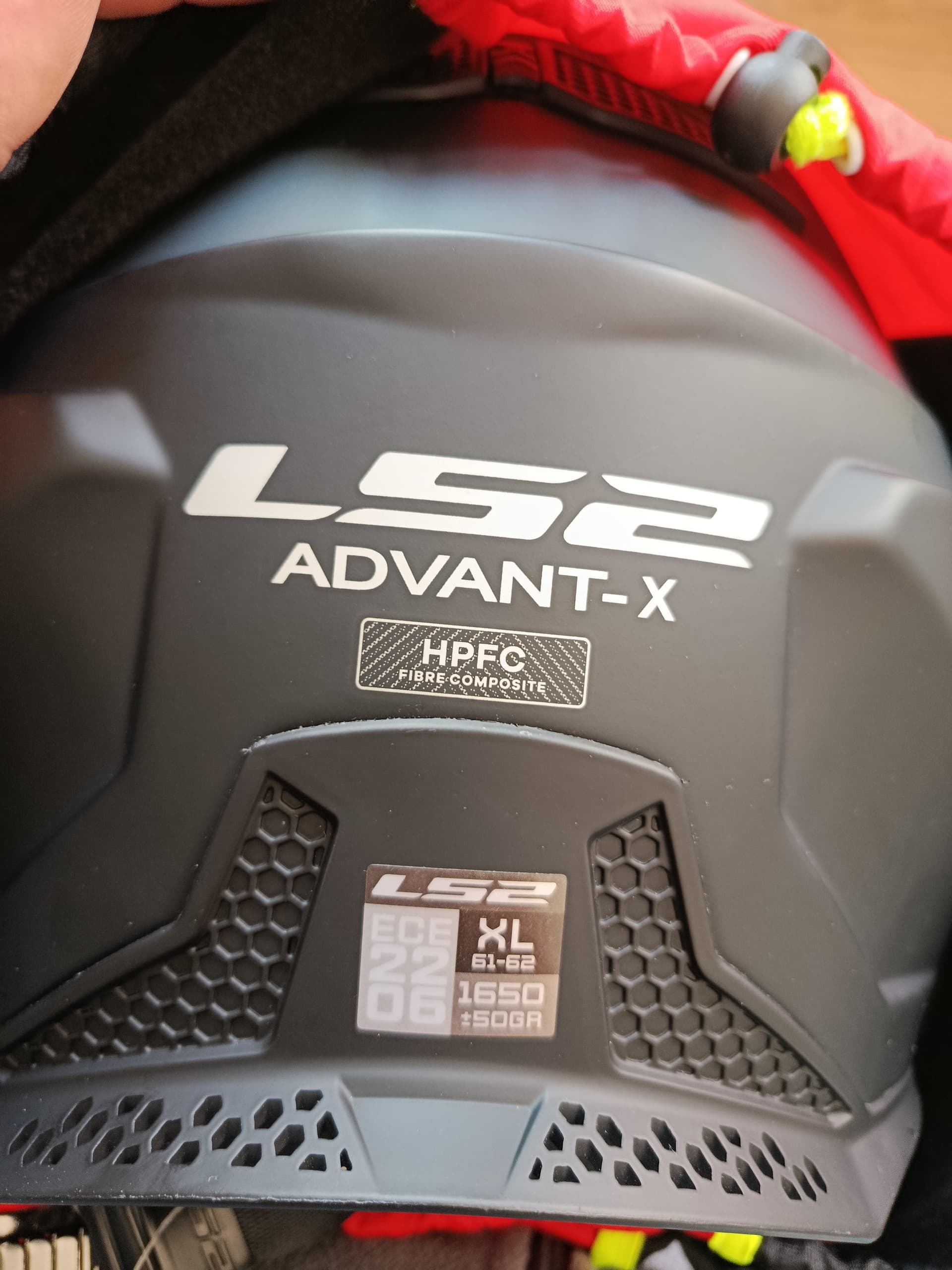 Casque modulable LS2 Advant X neuf – noir mat – taille XL – jamais porté — photo 5/6