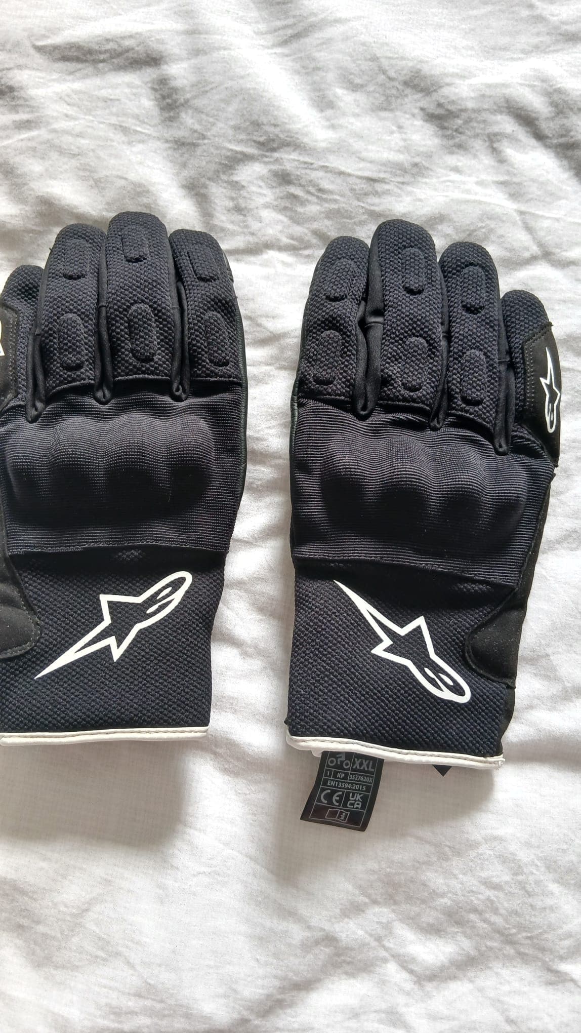 Alpinestars - Gants S Max Drystar® Noir / Blanc — photo 2/2