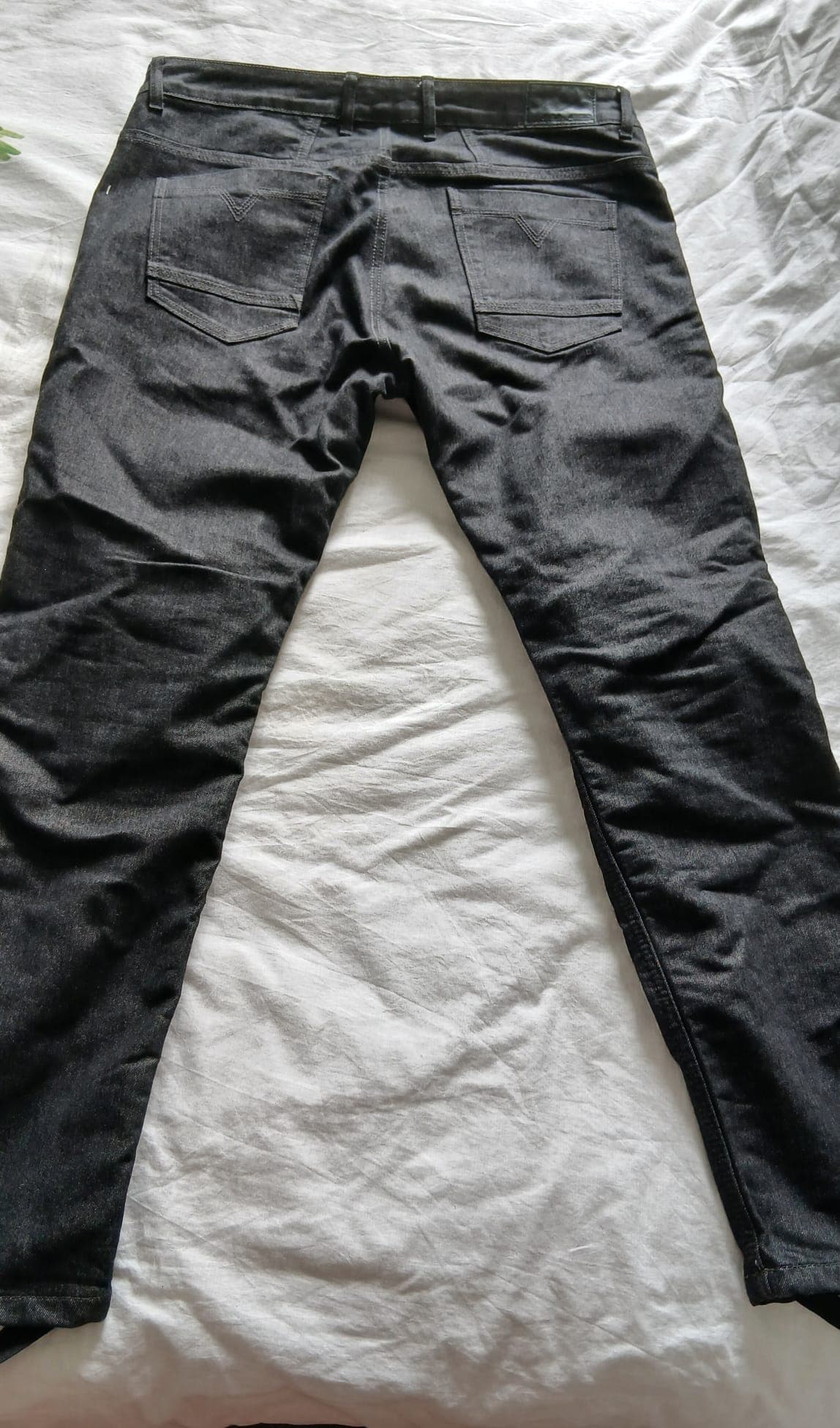 All One - Jean Gasoline Coolmax Noir (+ Protection Incluses)