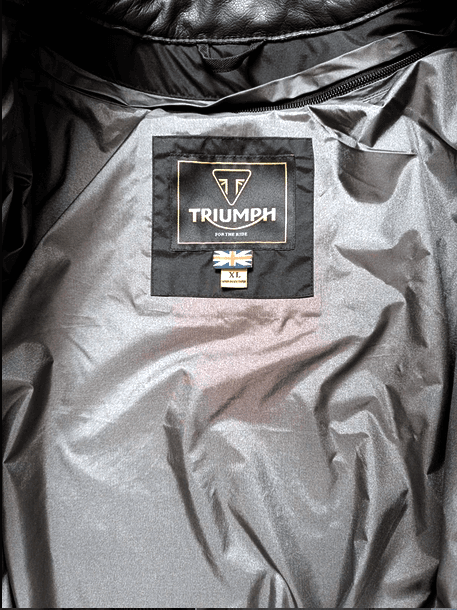 Blouson moto homme Triumph xl état neuf — photo 3/5