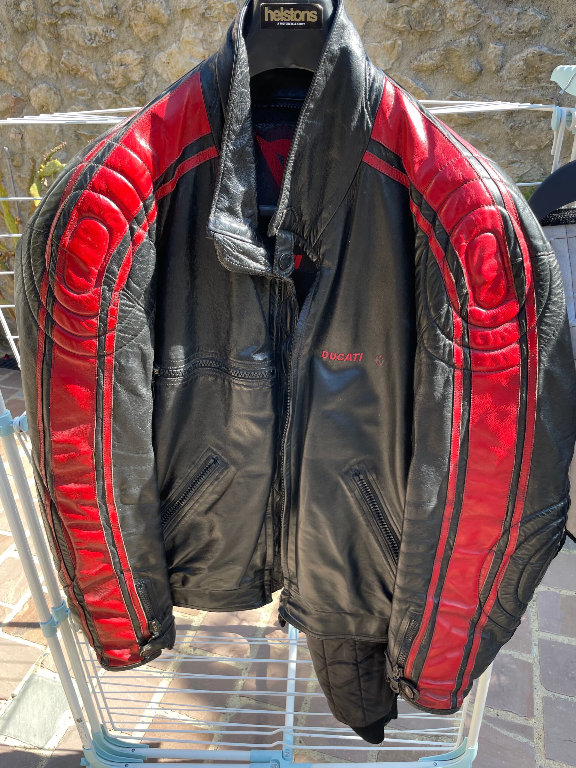 Vends blouson vintage ducati