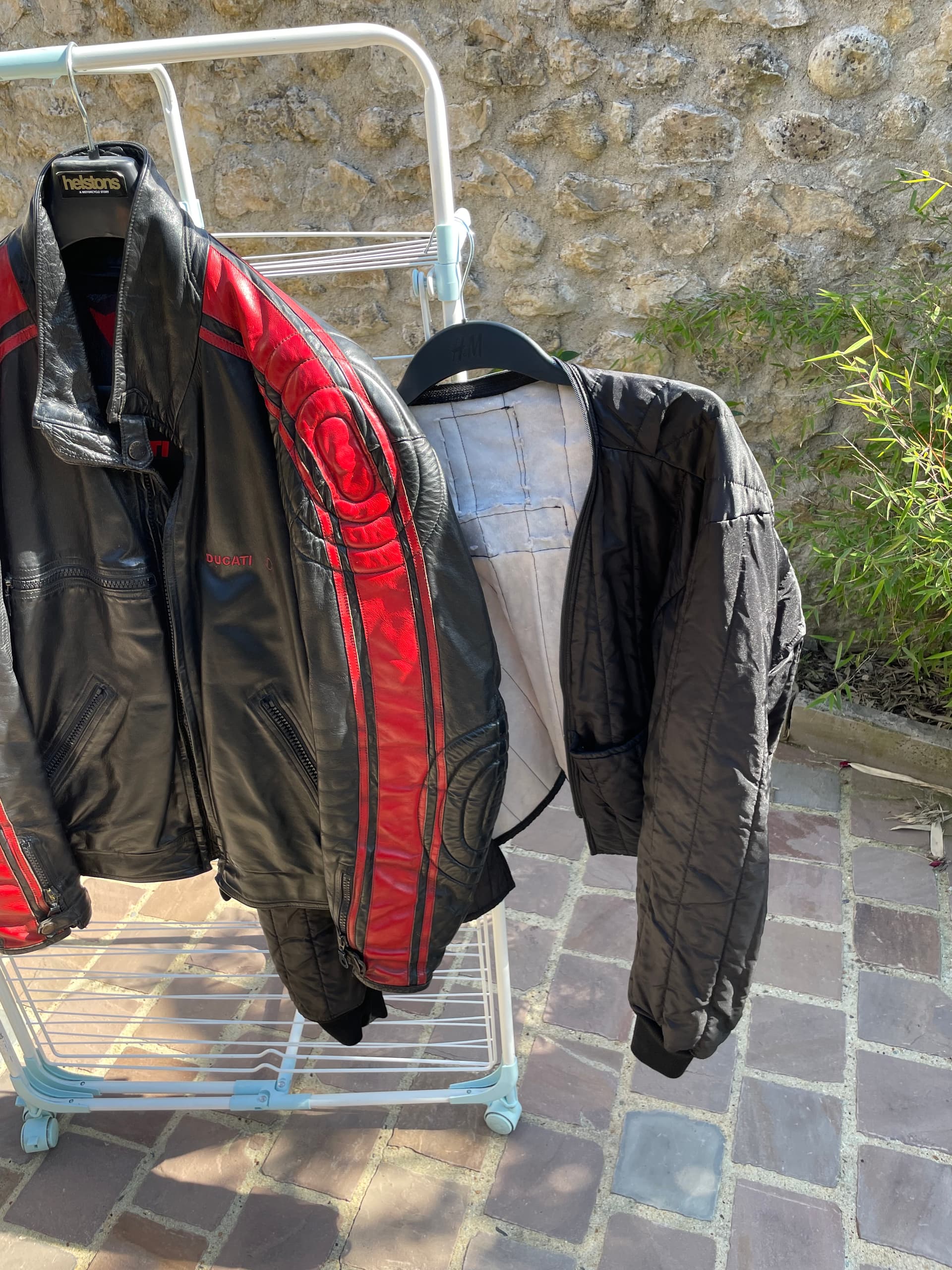 Vends blouson vintage ducati — photo 2/3