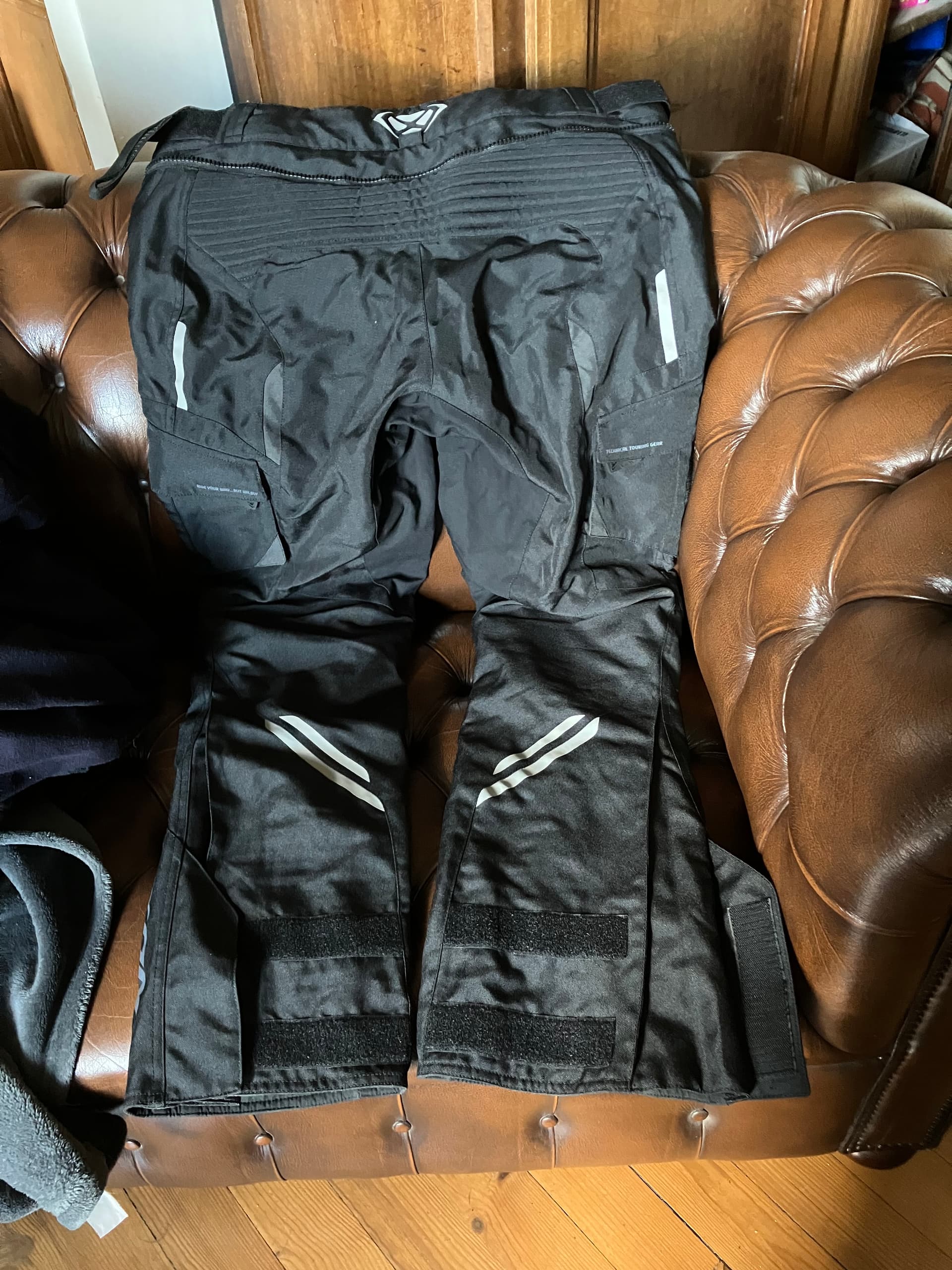 pantalon toile femme noir