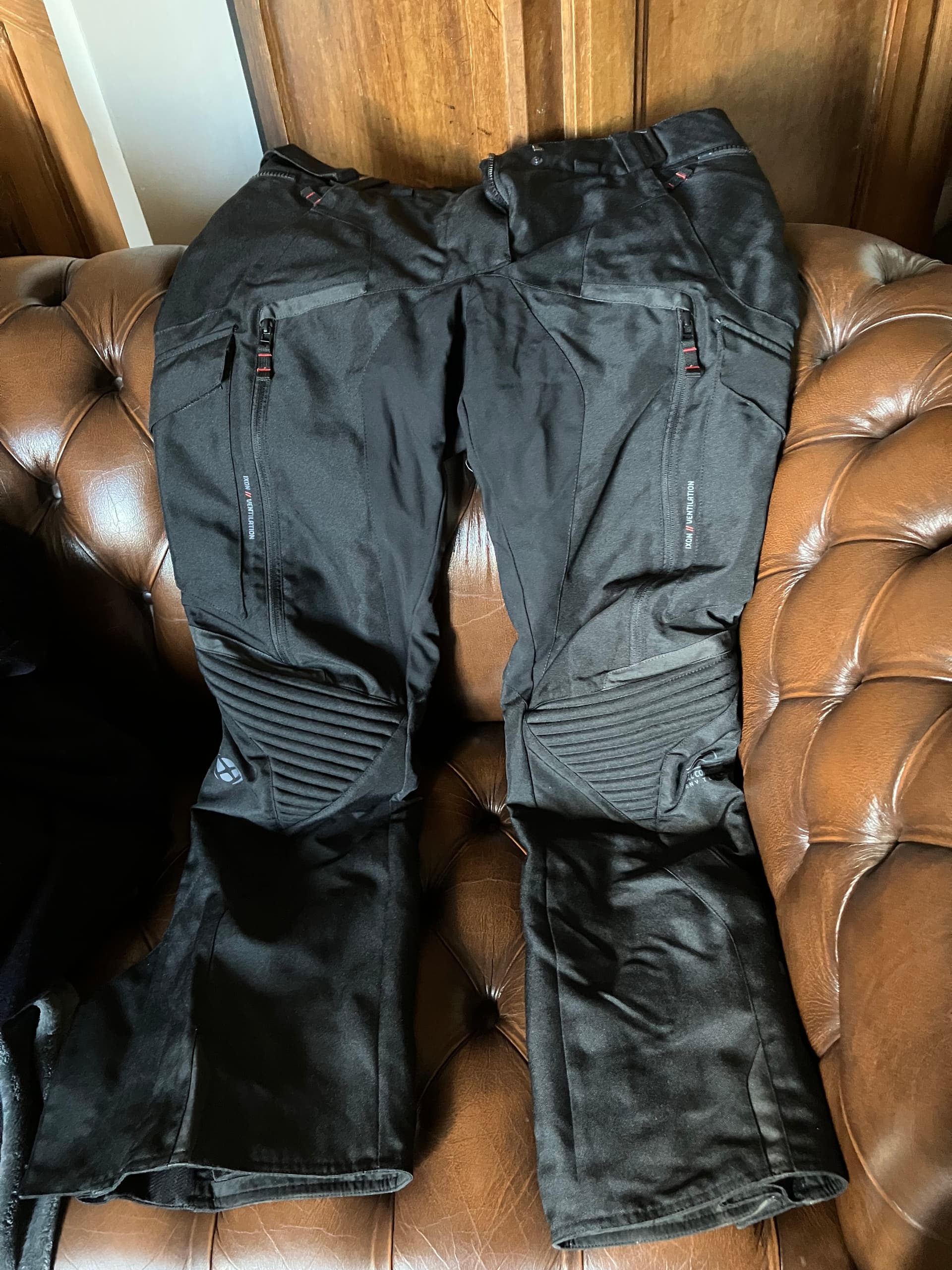 pantalon toile femme noir — photo 2/3