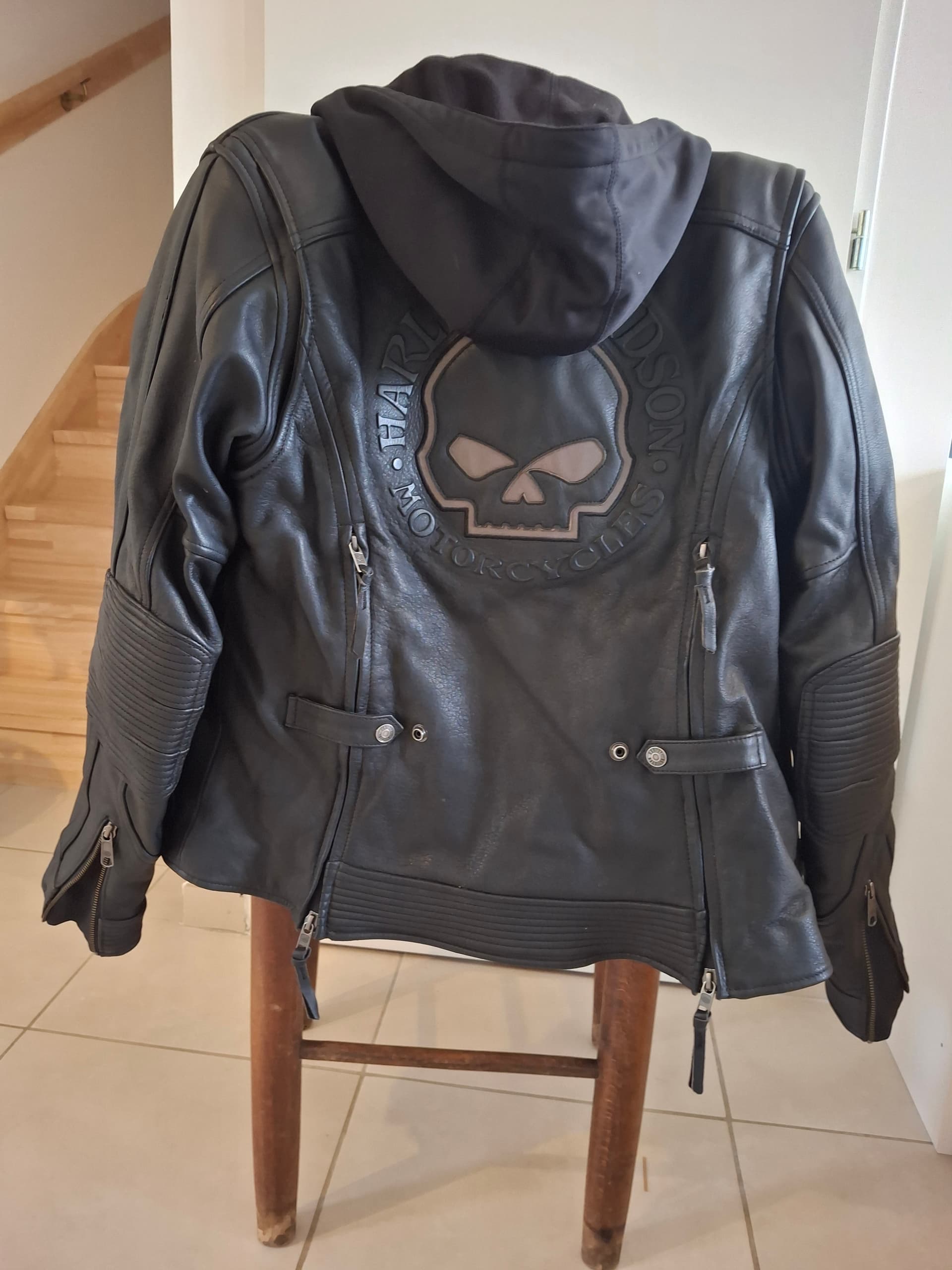 Blouson Harley Davidson Willy G Skull 3 en 1 taille S — photo 3/6