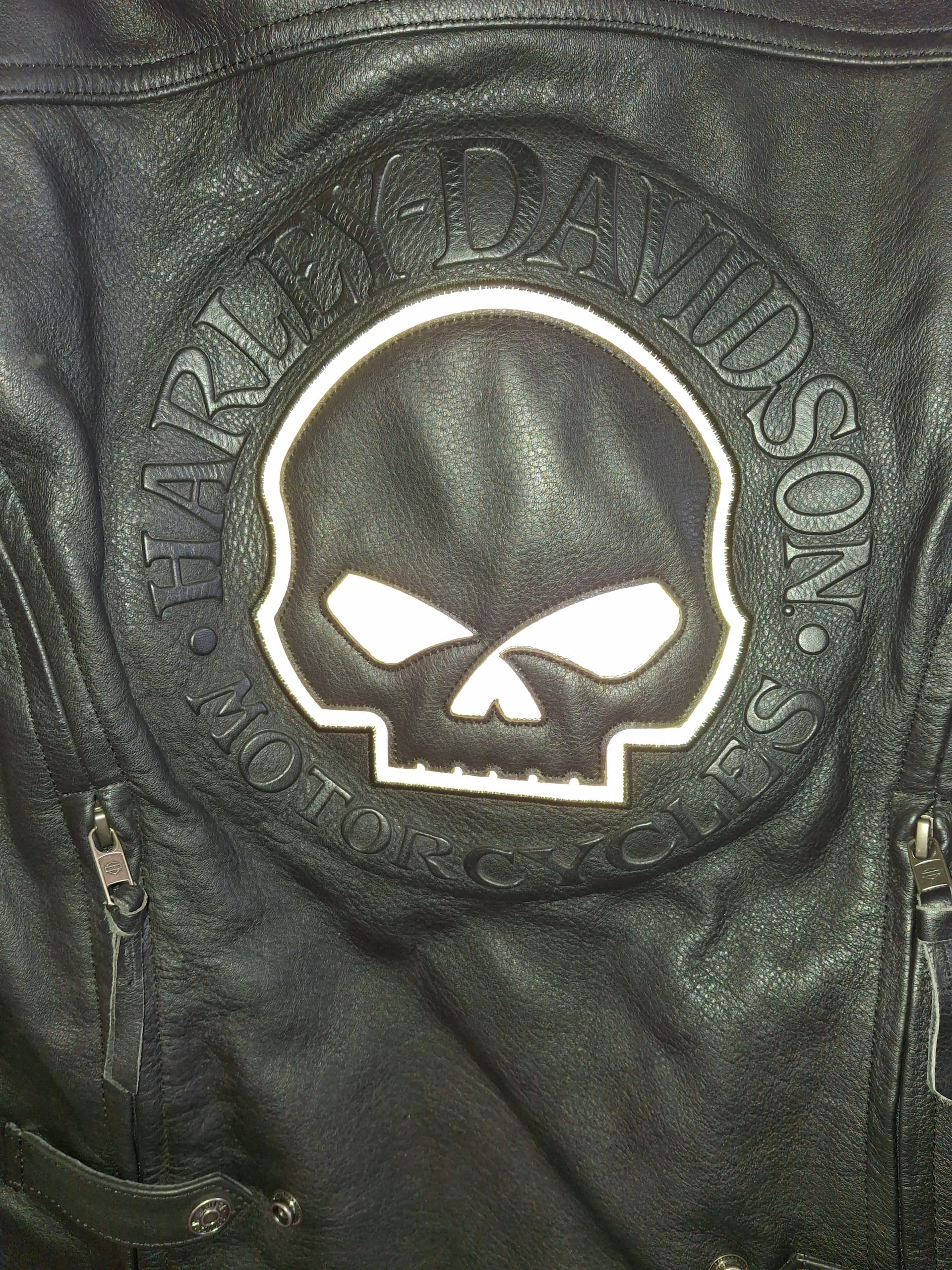 Blouson Harley Davidson Willy G Skull 3 en 1 taille S — photo 4/6