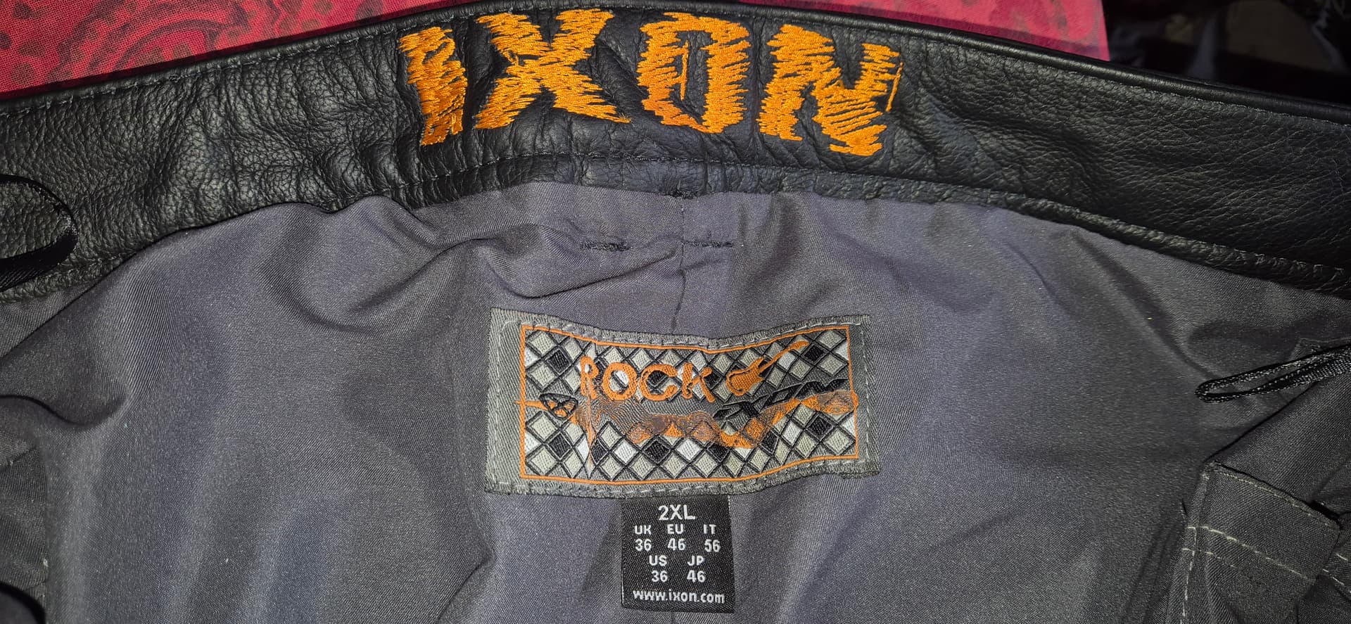 PANTALON CUIR IXON 2XL — photo 3/6