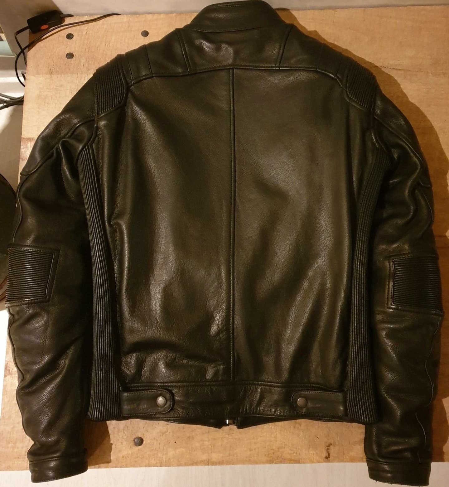 Blouson Helstons Trust Cuir Plain — photo 3/6