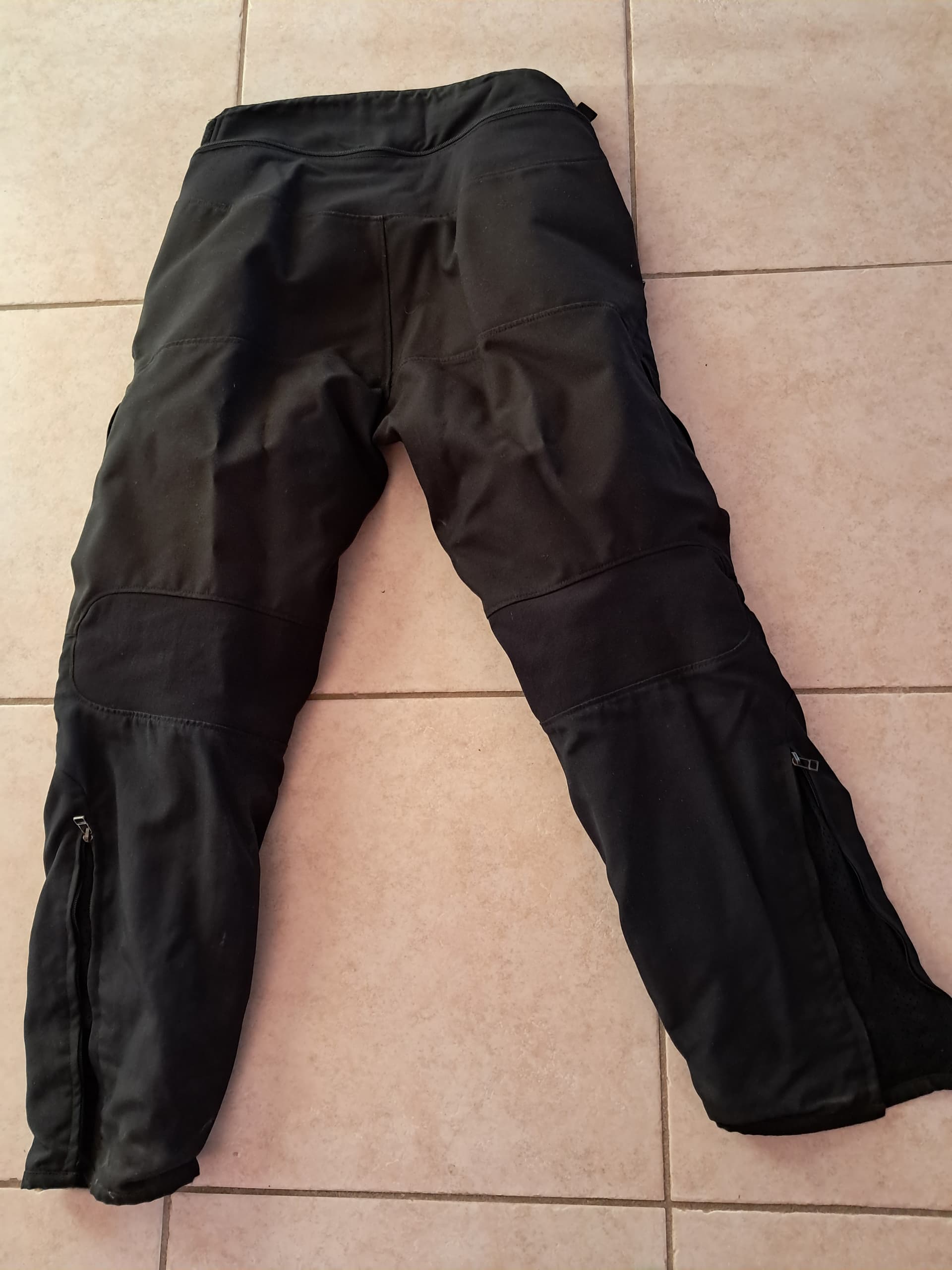 pantalon moto noir — photo 2/3