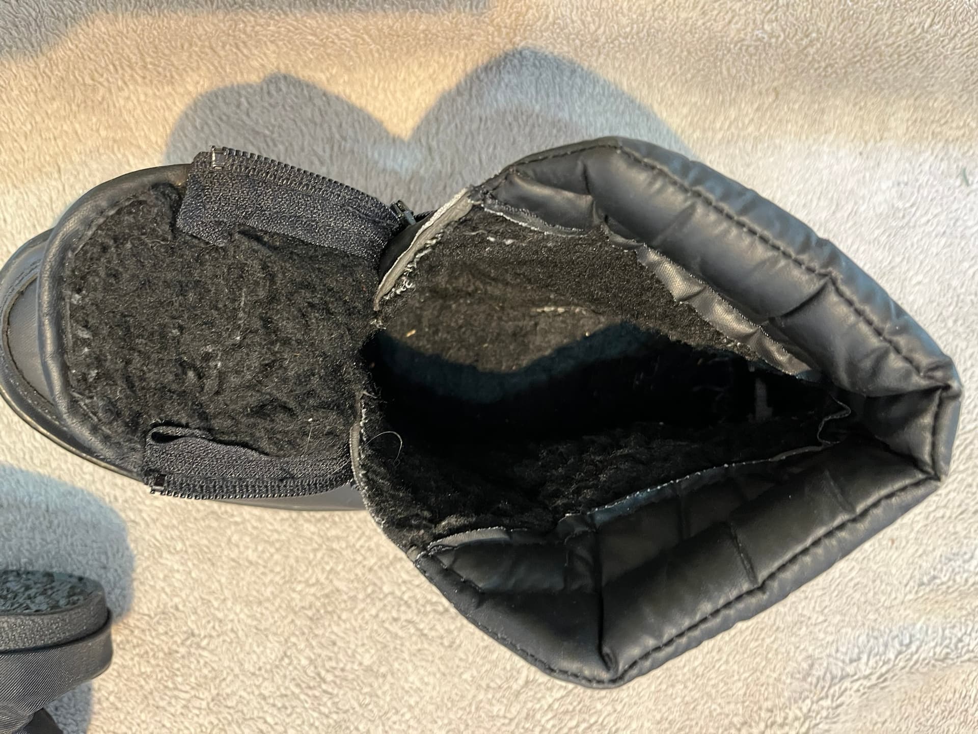 Boots/chaussures noires femme T39 imperméable très bon état — photo 3/6