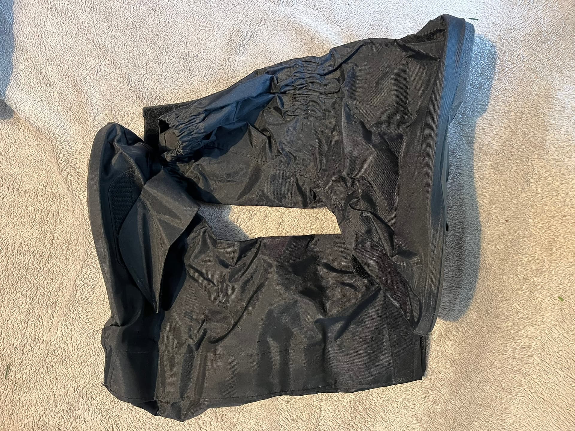 Surbottes noir femme taille M comme neuf – 2 systèmes de Velcro