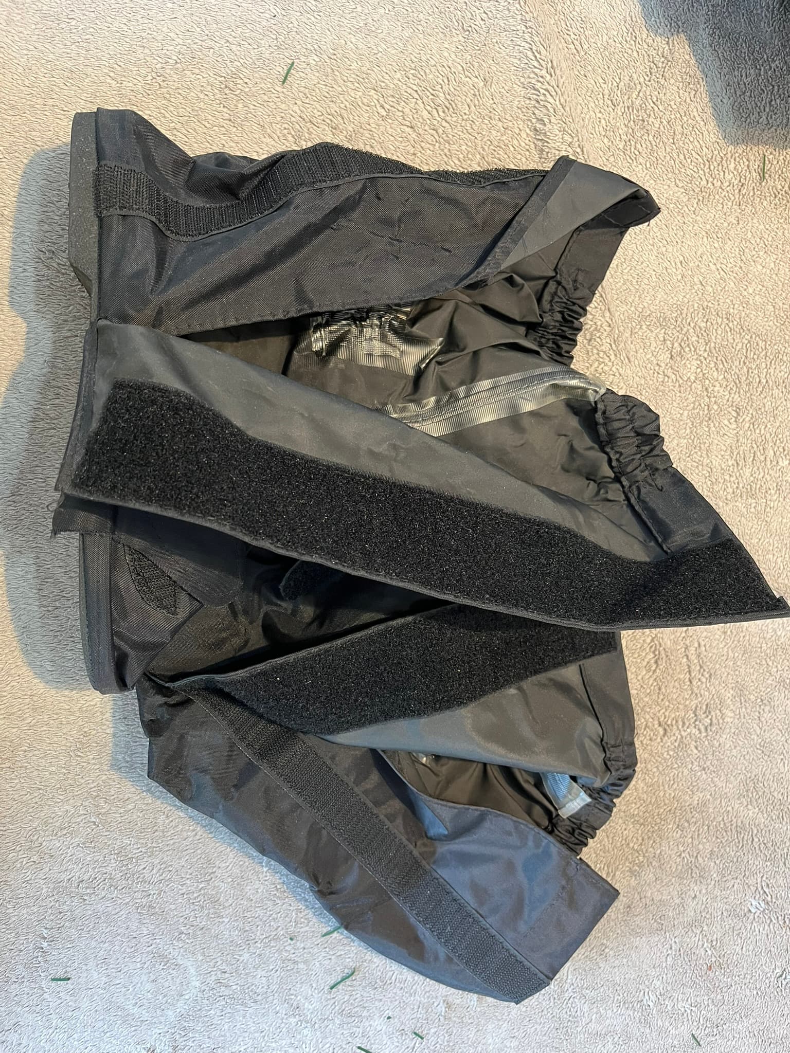 Surbottes noir femme taille M comme neuf – 2 systèmes de Velcro — photo 3/4