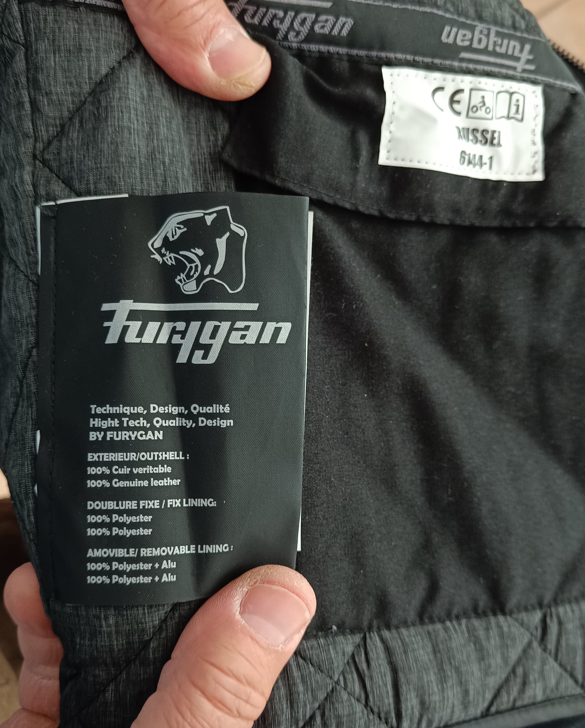 Veste Moto Furygan — photo 2/3