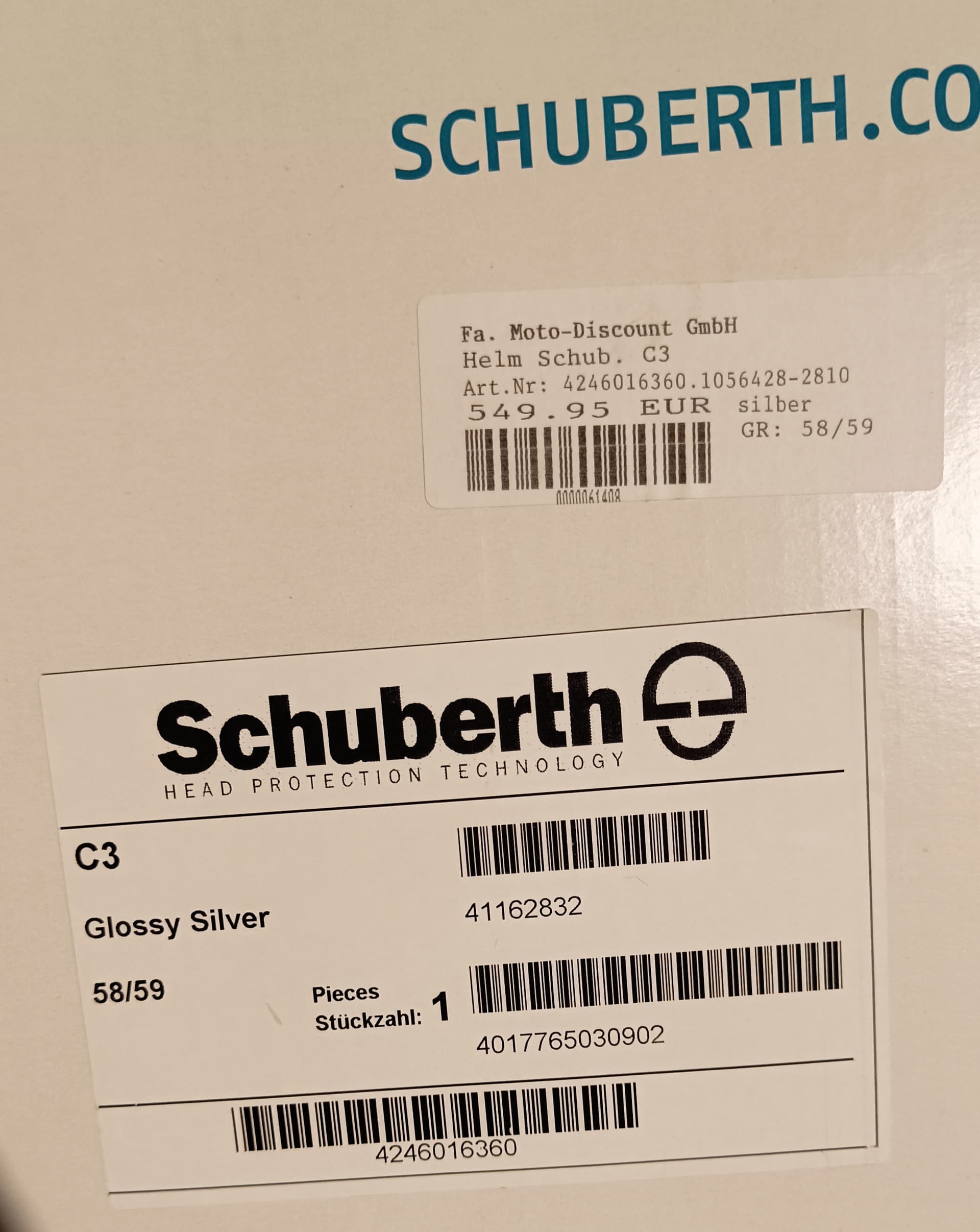Casque SCHUBERTH C3