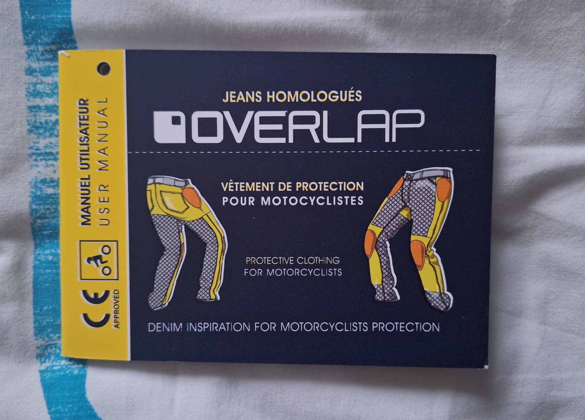 Jean de moto femme Overlap Taille 36 — photo 3/3