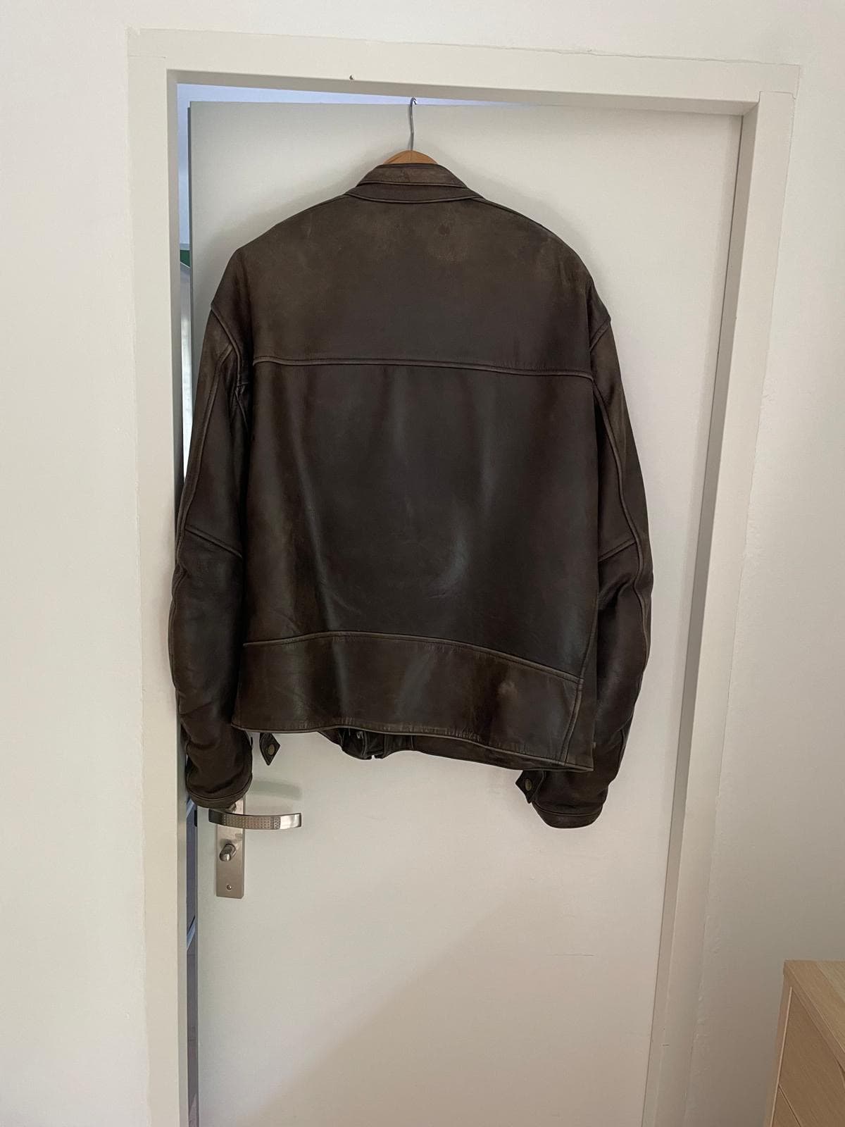 Blouson de moto Cuire Helstons — photo 2/5