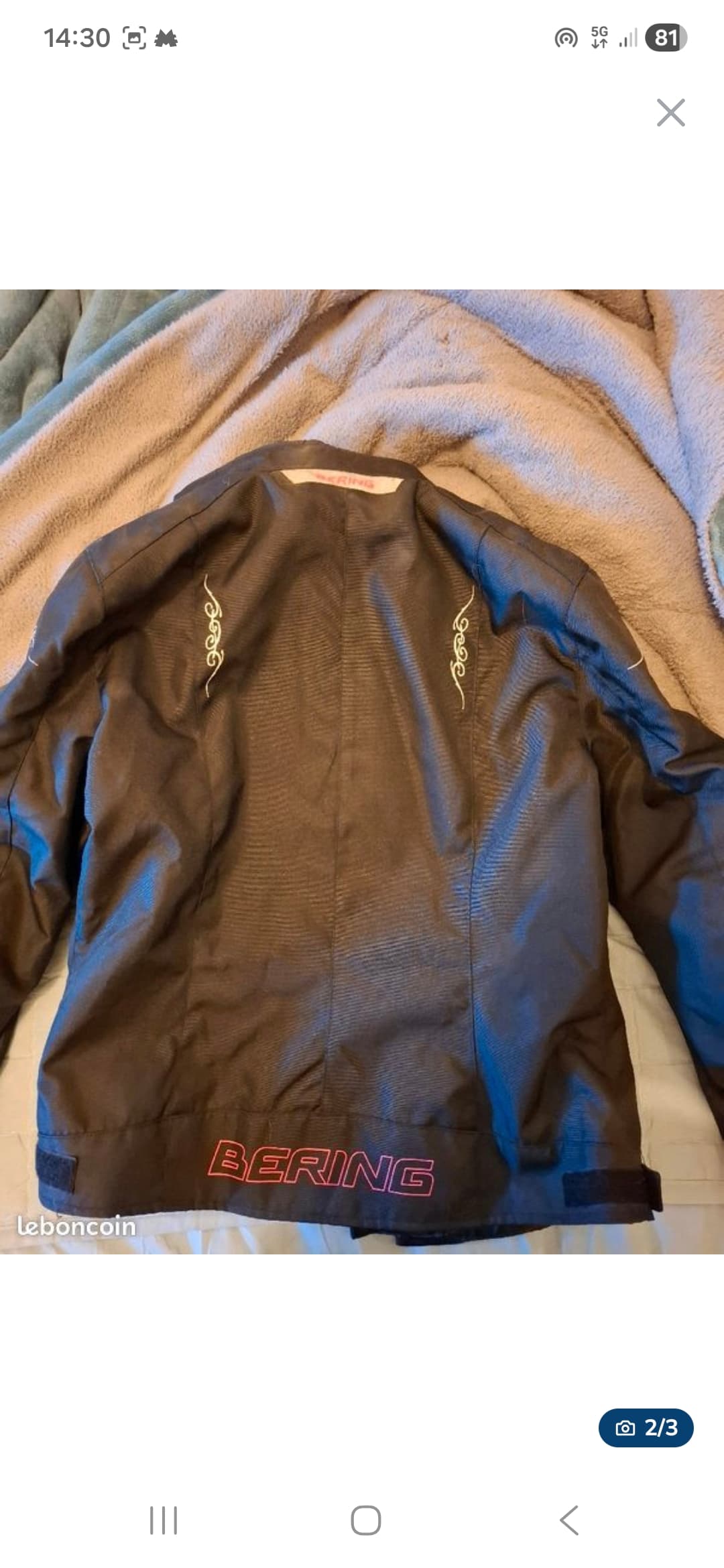 blouson moto — photo 3/3