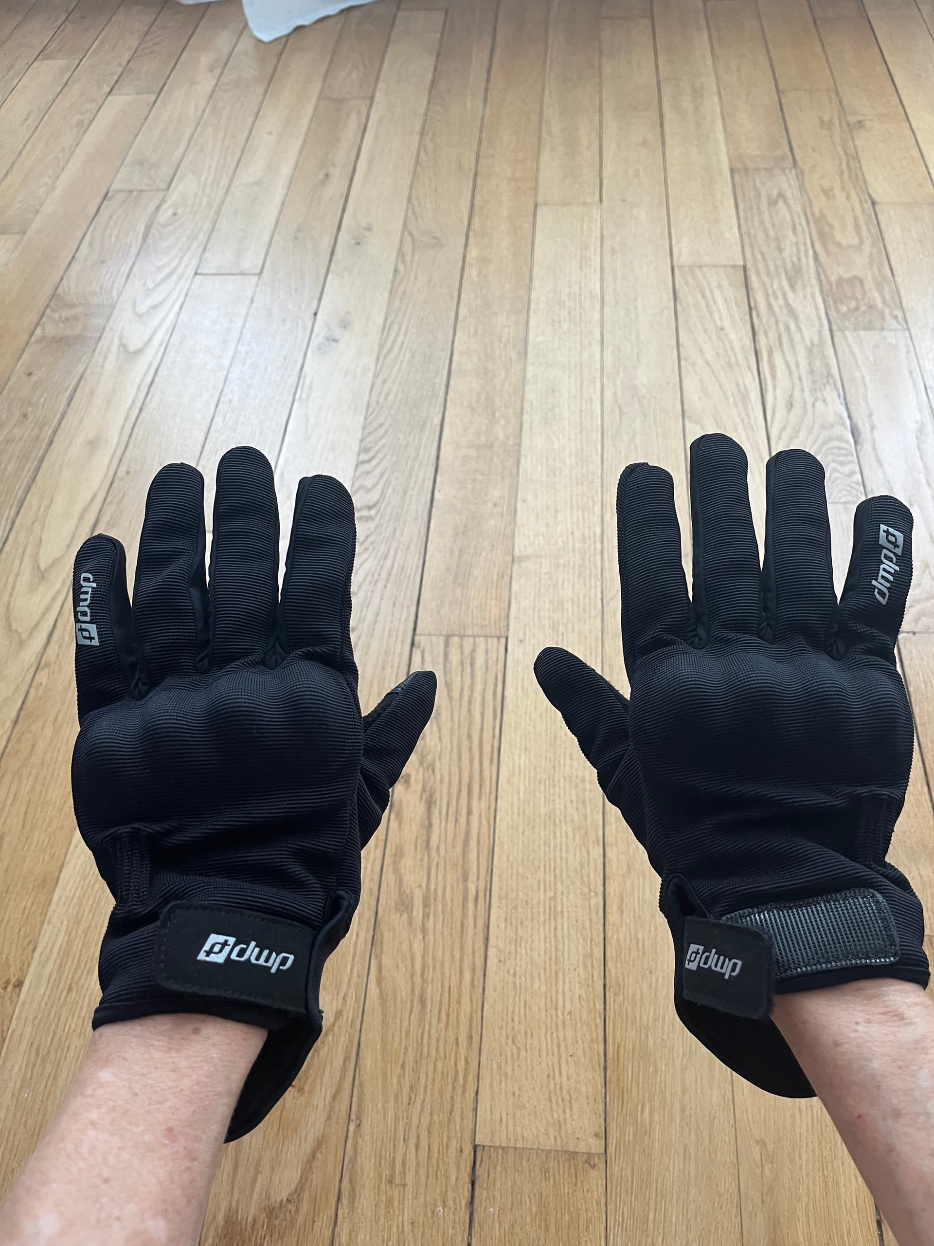 Gants de moto été - Noir — photo 2/2