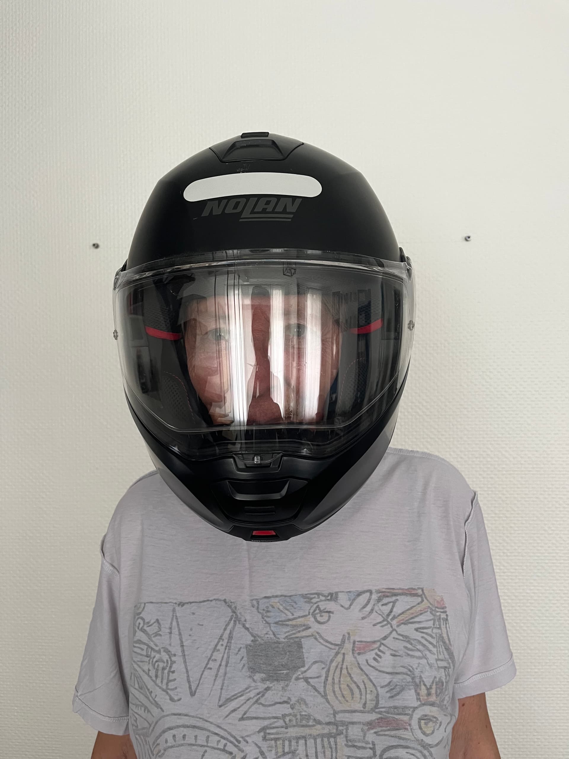 Casque modulable noir Nolan (taille M) — photo 3/5