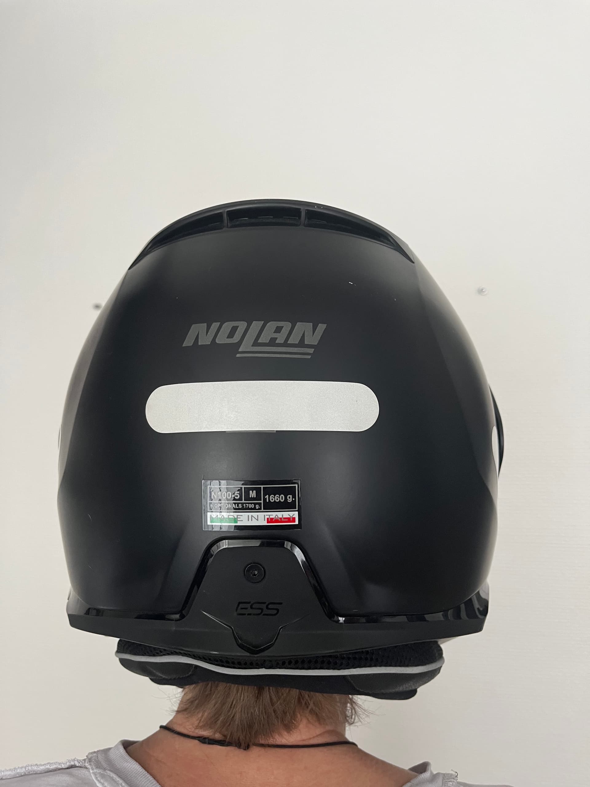 Casque modulable noir Nolan (taille M) — photo 4/5