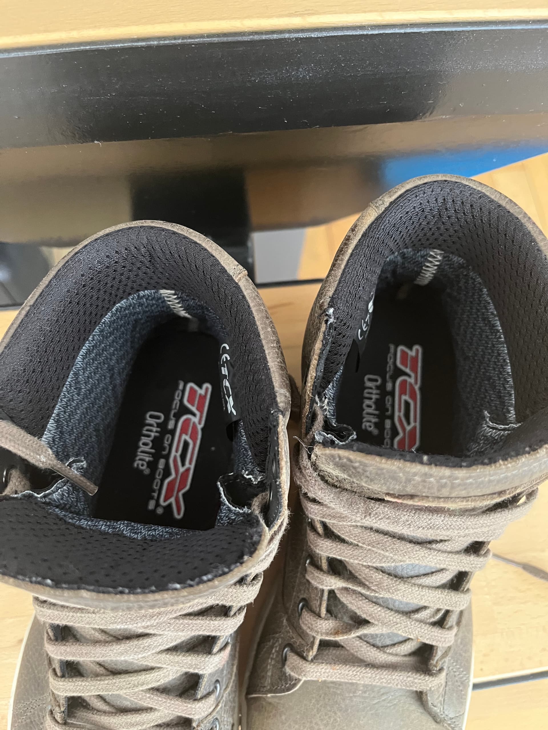 Chaussures de moto techniques Gore-Tex Tcx 9505G MOOD GTX Marron