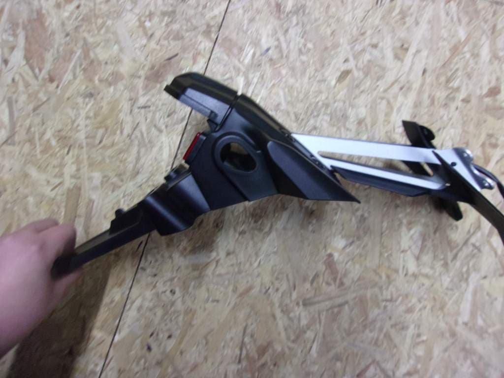 bavette arrière, support de plaque Yamaha MT07 MT-07 — photo 3/4