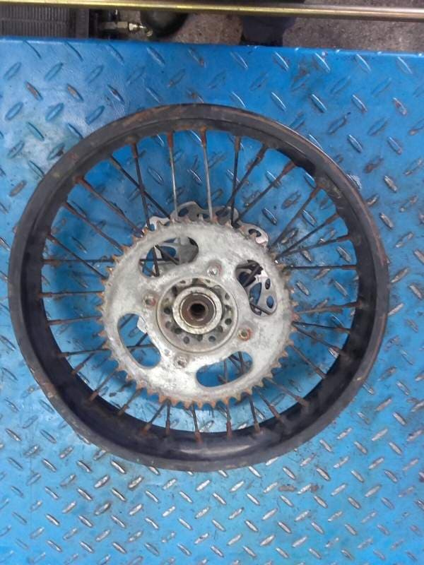 jante roue arrière YCF Dirt 110 — photo 1/5