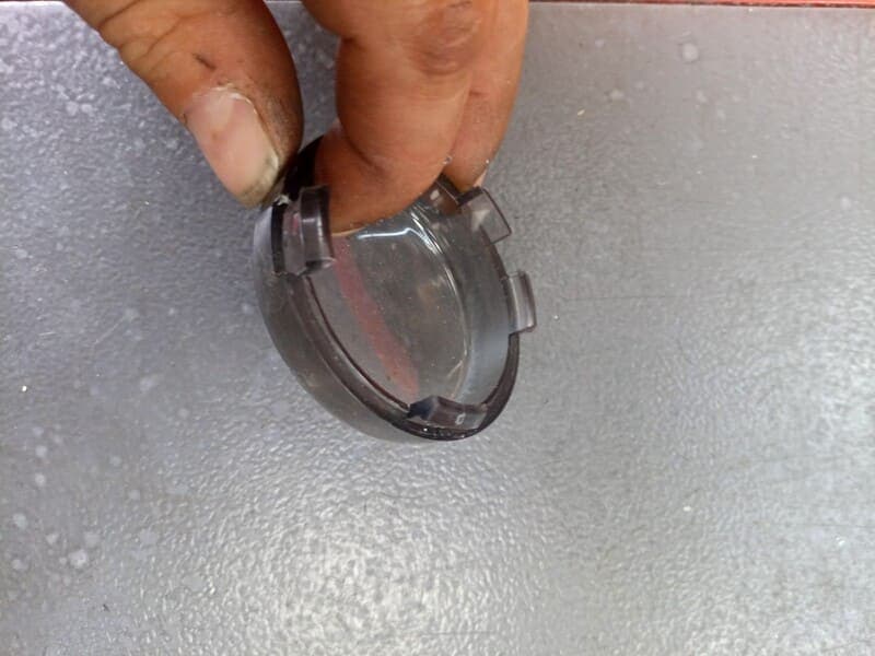 Couvercle de clignotant fumé universel Harley Davidson — photo 2/2