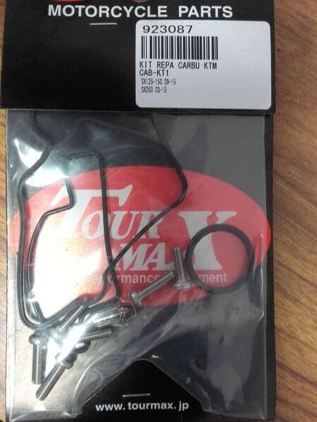 kit réparation TOURMAX carburateur KTM 125 150 SX 09-15 250 03-15 EXC 200 — photo 1/1