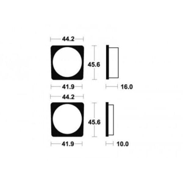 Plaquettes de frein moto Bendix MA22 380220 organique Kawasaki Z400 78-79 KZ — photo 1/1