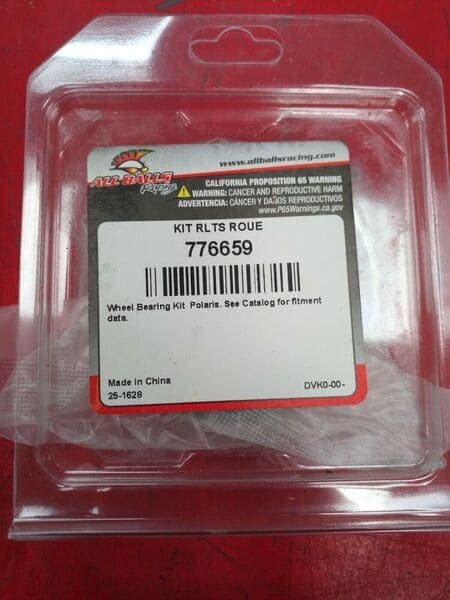 Roulement roue arriere ALL BALLS 776659 pour POLARIS — photo 2/2