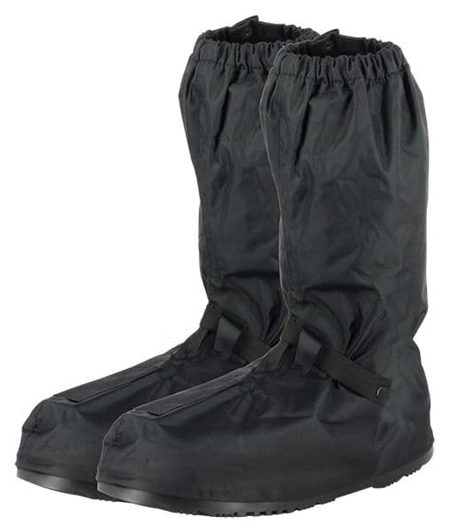 Sur-Bottes de pluie avec semelle complète – Noir – Taille M/L