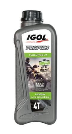 Huile moteur « PROPULS EVOLUTION 4T 10W-40 » IGOL 4L — photo 1/1