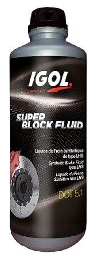Liquide de frein DOT 5.1 « SUPER BLOCK FLUID » IGOL 500ml — photo 1/1
