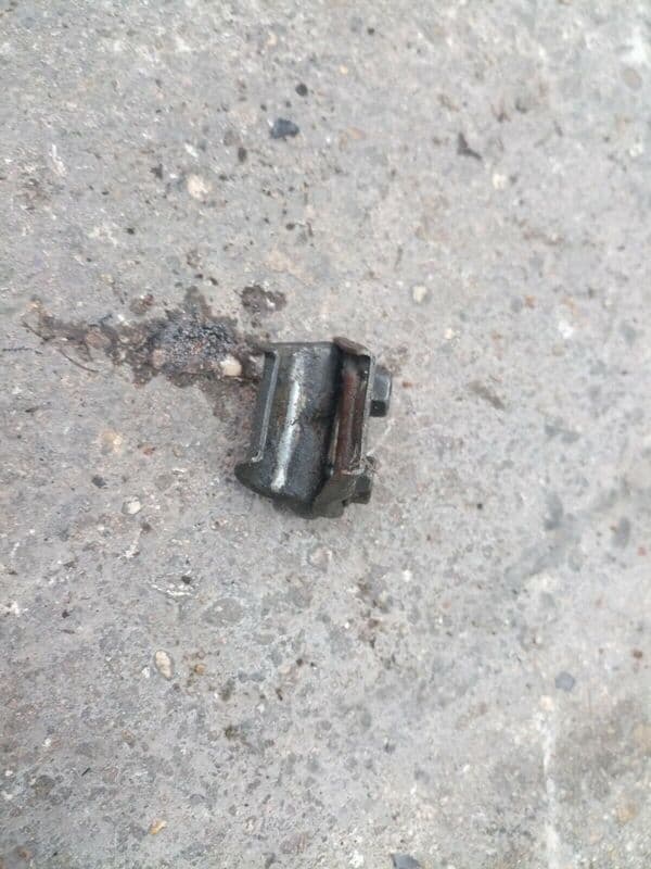 Guide passage de câble pour fourche Honda 350 XLR XL R nd03 — photo 2/2