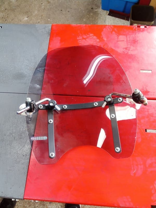 Pare brise fumé Honda 125 VT Shadow — photo 2/2