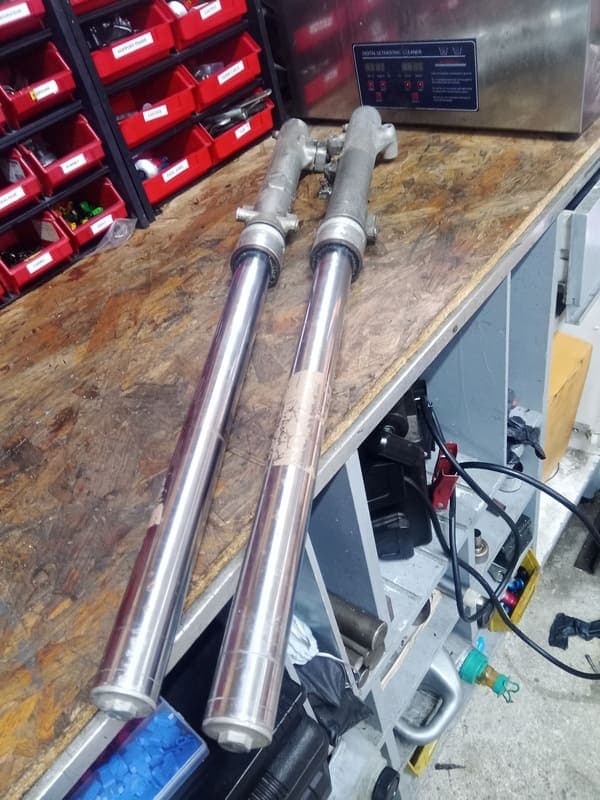 Tubes batons de fourche Honda 600 XLV Transalp 1992 — photo 1/3