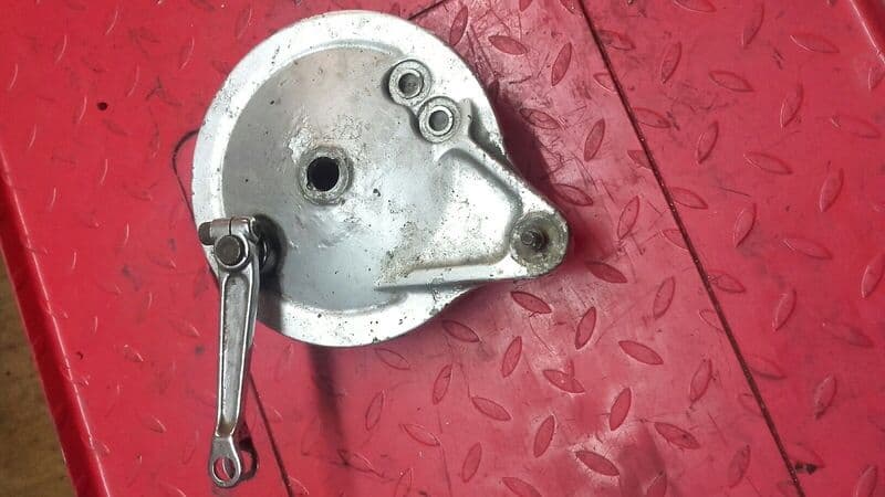 Flasque de frein arrière tambour Honda 500 CB — photo 1/2