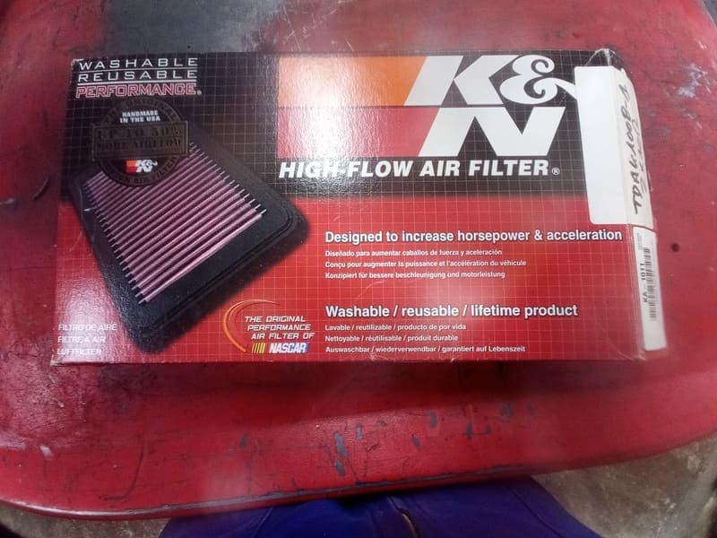 Filtre à air KN Kawasaki zx10r 1000 ninja 11-15 KA 1011 neuf — photo 1/3