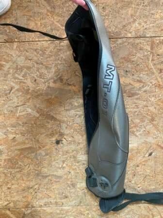 Tapid de réservoir cuir gris BAGSTER Yamaha 1700 MT01 — photo 2/3