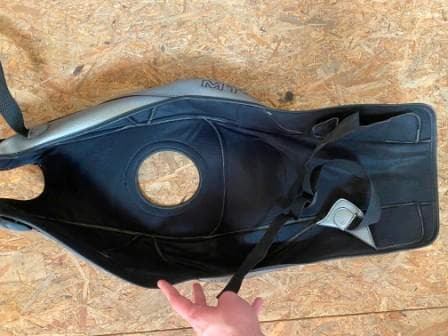Tapid de réservoir cuir gris BAGSTER Yamaha 1700 MT01 — photo 3/3