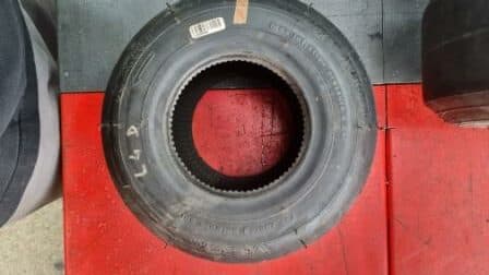 lot de 4 pneus de karting kart, 2 avant 10×4-5 et 2 arrière 11×5-5 — photo 3/3