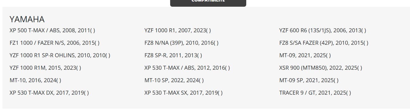 Kit Roulements de colonne de direction 22-1055 All-balls YAMAHA 1000 Fz1, R1, Tmax, FZ8, mt10, r6 … — photo 2/2