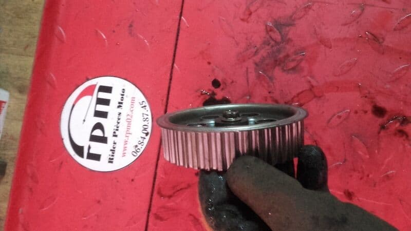 Poulie de courroie de distribution Honda 1100 ST Pan European SC26 — photo 2/3