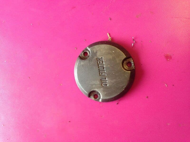 Carter couvercle de filtre a huile Hyosung 125 GTR gt125d — photo 1/2